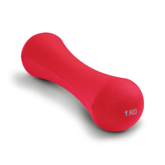 Neoprén kézisúlyzó szett 2x1 kg - pink