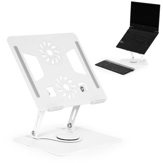 Alumínium összecsukható és állítható forgatható laptopállvány ModernHome