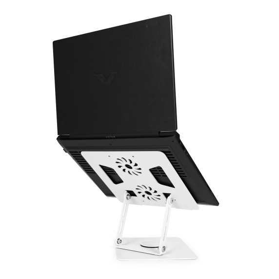 Alumínium összecsukható és állítható forgatható laptopállvány ModernHome