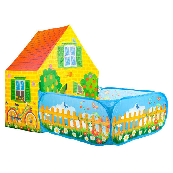 Játszósátor szárazmedencével 150x90 cm iPLAY Farm