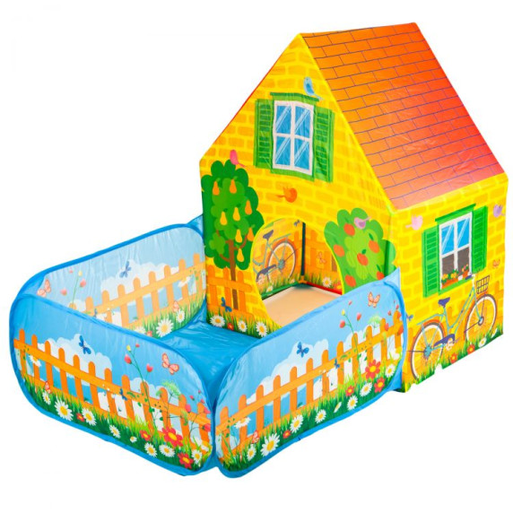 Játszósátor szárazmedencével 150x90 cm iPLAY Farm