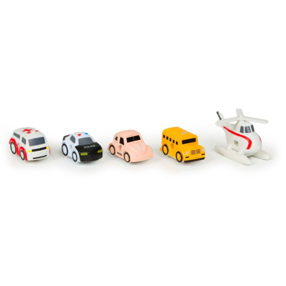 Viacposchodová parkovacia garáž s výťahom na batérie ECO TOYS