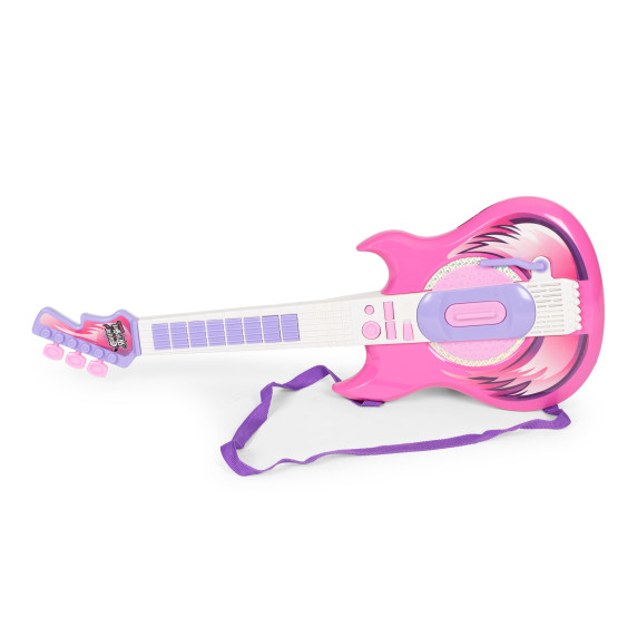 Játék gitár mikrofonnal és állvánnyal ,mp3