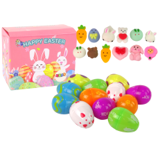 Ouă surpriză de Paște - Inlea4Fun Squishy Rabbit - 