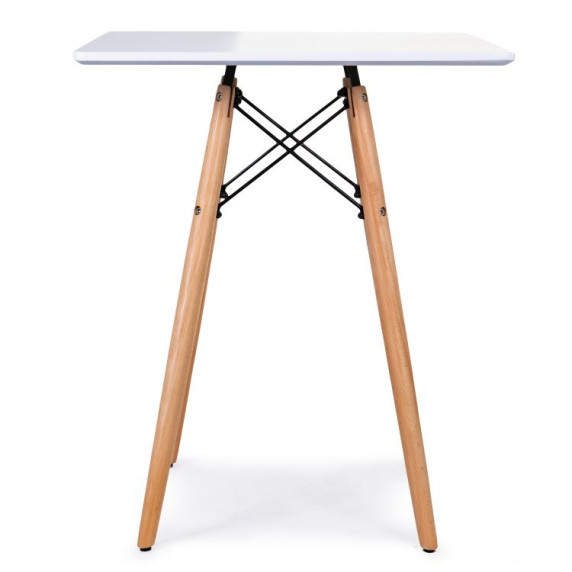 Skandináv stílusú  étkezőasztal Modernhome 60 cm - Fehér 