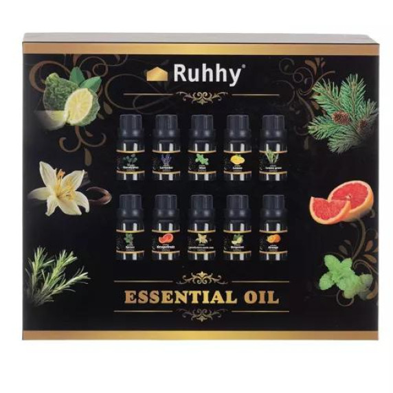 Esszenciális illóolaj 15 ml 10 darab RUHHY 21938