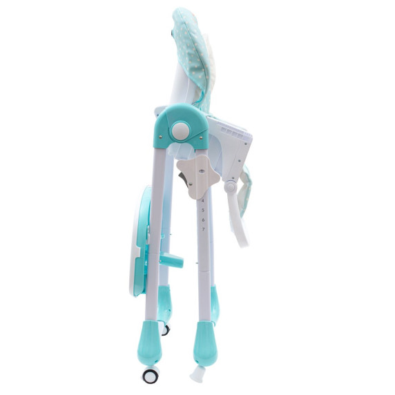 Scaun de masă bebe - NEW BABY Minty Fox - mentă