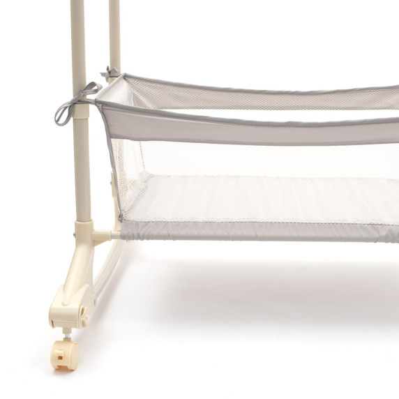 Multifunkcionális baba bölcső kiságy New Baby - Csillag szürke