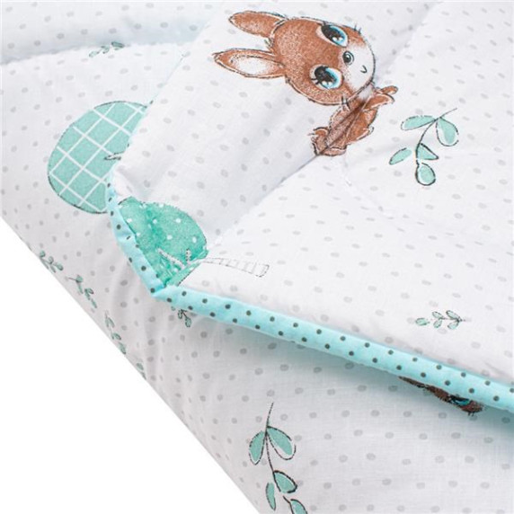 Detská zavinovačka NEW BABY Srnka - mätová