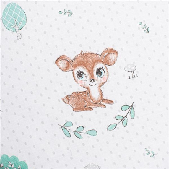 Detská zavinovačka NEW BABY Srnka - mätová