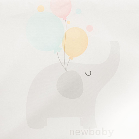 Kinyitható gyerek fotel NEW BABY Elefánt - Bézs
