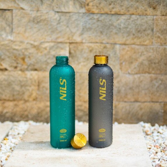 Sticlă din tritan - NILS Camp NCD61 1000 ml - gri