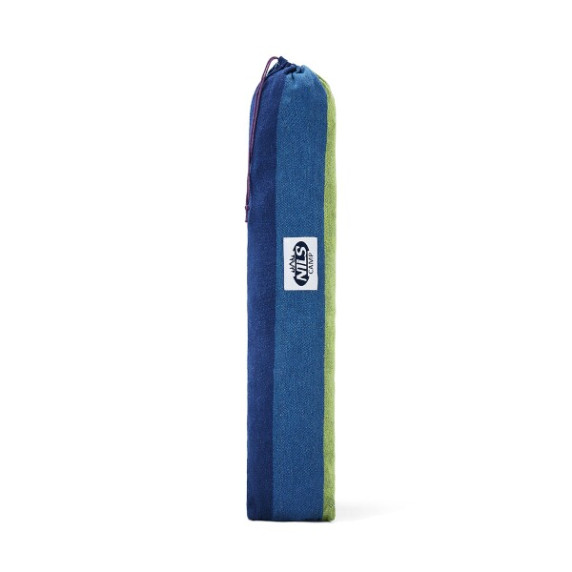 Hamac - 200x100 cm - albastru/verde - NILS Camp NC9001