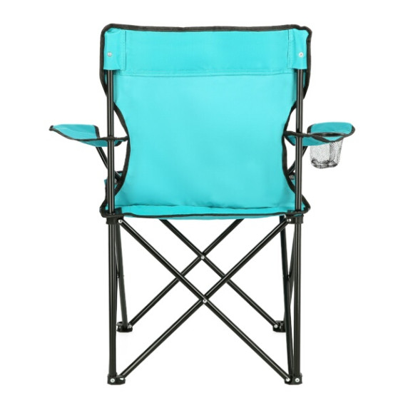 Scaun camping cu cotiere, pliabil - NILS Camp NC3044 - turcoaz