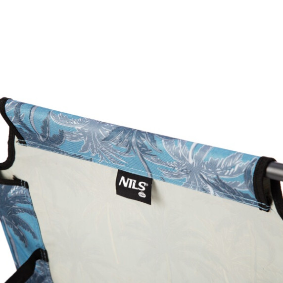Sezlong NILS Camp NC1641 - albastru palmier