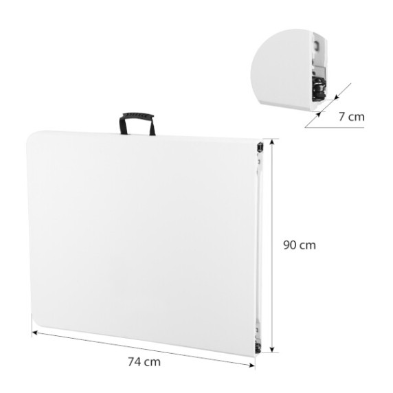 Masa de camping pliabil - 180 cm - NILS Camp NC1618