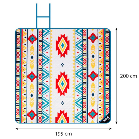 Pătură picnic - NILS Camp NC8022 - aztecii
