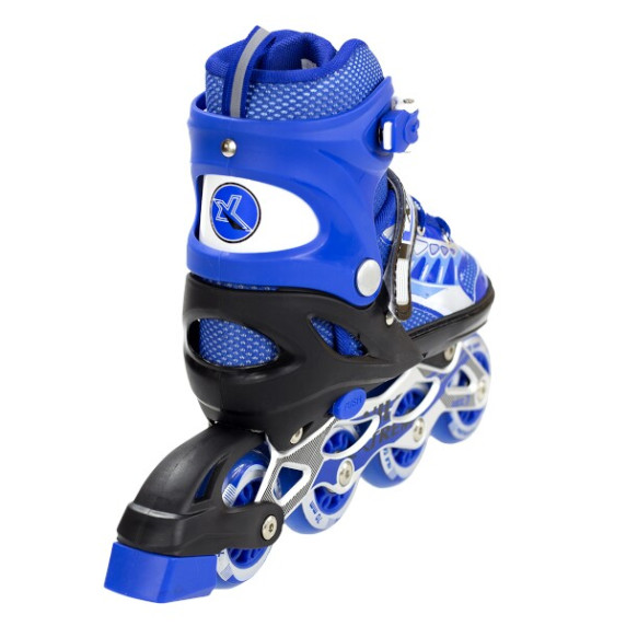 NJ 1828 A MODRÉ VEL.L(39-42) KOLEČKOVÉ BRUSLE NILS EXTREME