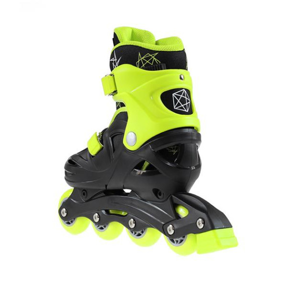 NJ0321 ZELENÉ VEL.M(31-35) DĚTSKÉ KOLEČKOVÉ BRUSLE NILS EXTREME