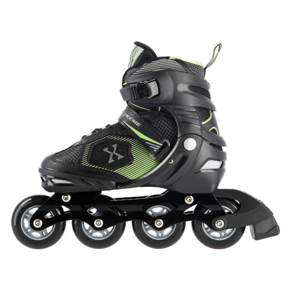NA9080 ZELENÉ VEL.M(35-38) KOLEČKOVÉ BRUSLE NILS EXTREME