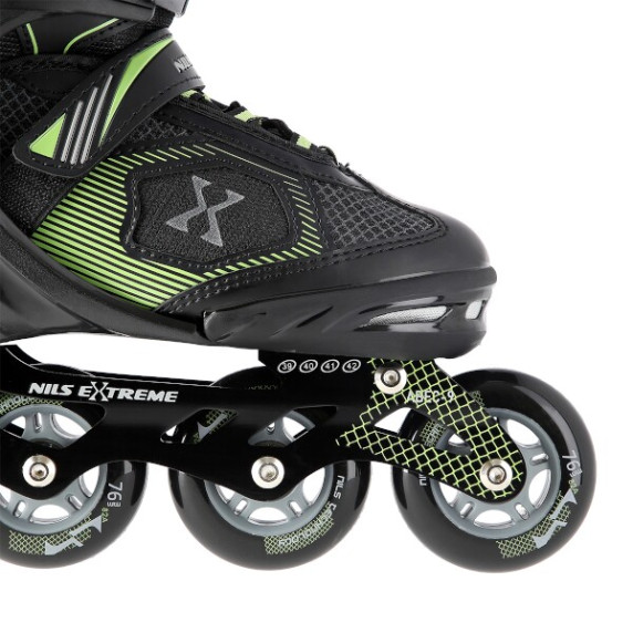 NA9080 ZELENÉ VEL.M(35-38) KOLEČKOVÉ BRUSLE NILS EXTREME