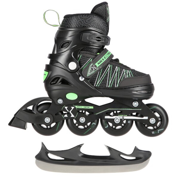 NH11912 A ZELENÉ 2V1 VEL.M(35-38) BRUSLE NILS EXTREME