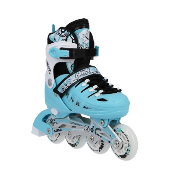 Patine reglabile 4în1 - NILS EXTREME NH10905 - mărimea 35-38 - mentă