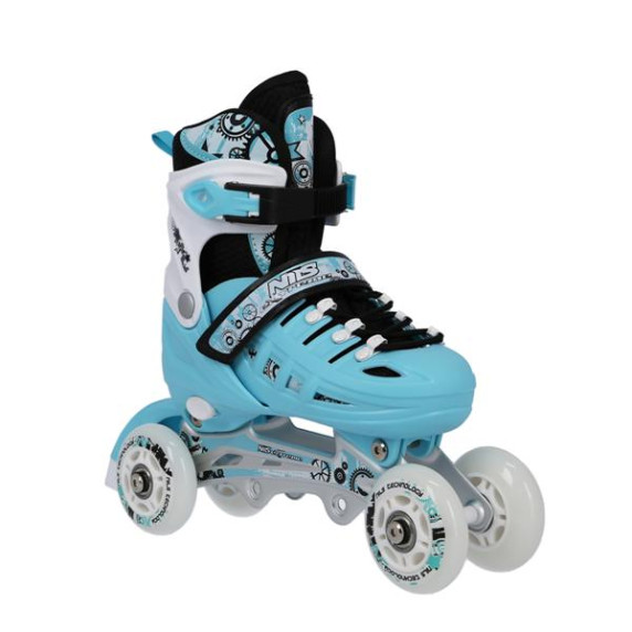 Patine reglabile 4în1 - NILS EXTREME NH10905 - mărimea 35-38 - mentă