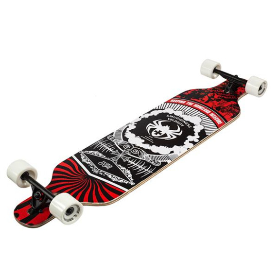 Skateboard - longboard NILS Extreme Wood Spider
