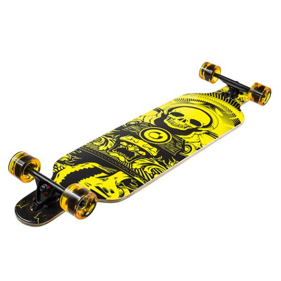 Longboard NILS Extreme Wood Skull