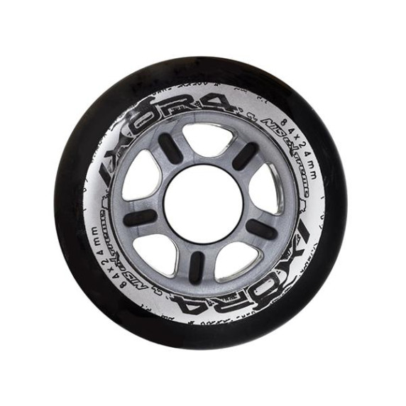 KOLIESKA NILS EXTREME PU 84x24 ČIERNE (4KS)