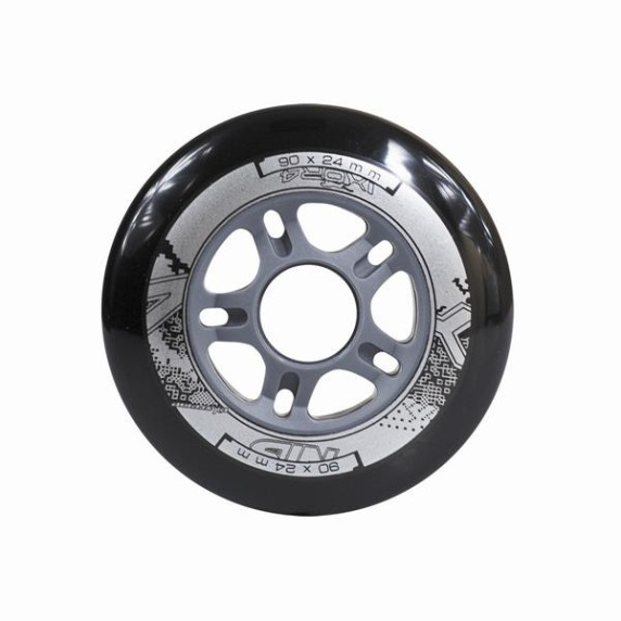 KOLIESKA NILS EXTREME PU 90x24 ČIERNE (4KS)