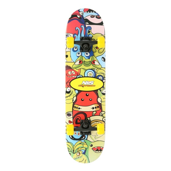  Skateboard - NILS Extreme CR3108 Color Worms 1