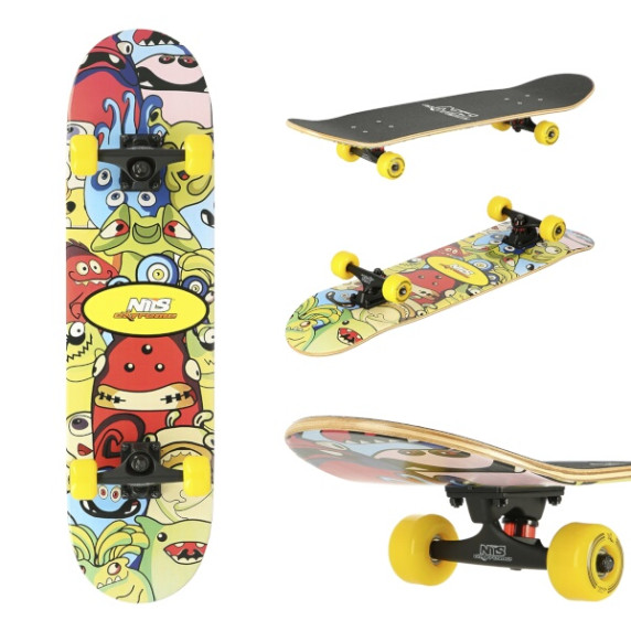  Skateboard - NILS Extreme CR3108 Color Worms 1