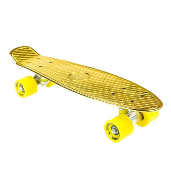 Skateboard - NILS Extreme PNB01 Electrostyle - auriu