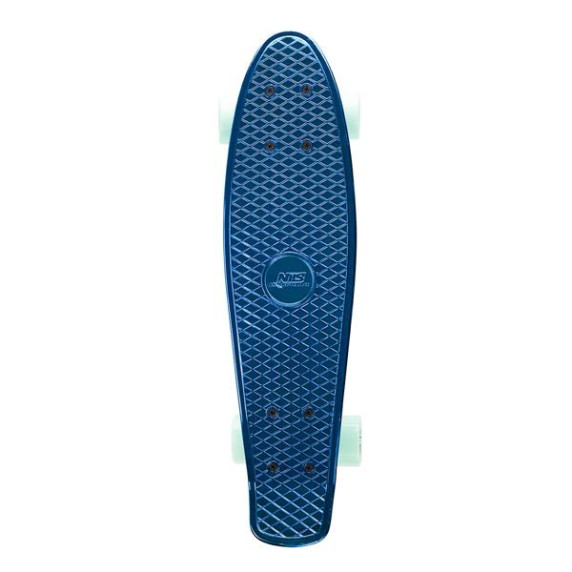 Skateboard - NILS Extreme PNB01 Electrostyle - albastru închis