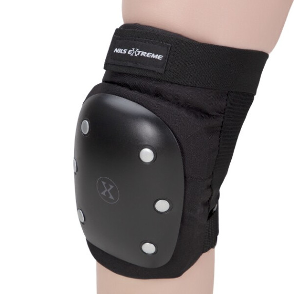 Súprava chráničom NILS Extreme H709 čierna-strieborná