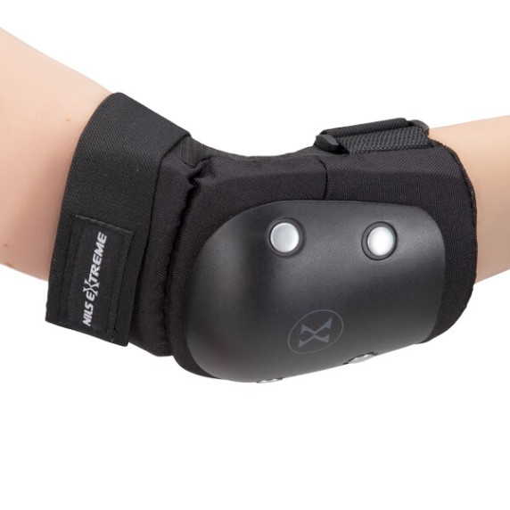 Súprava chráničom NILS Extreme H709 čierna-strieborná