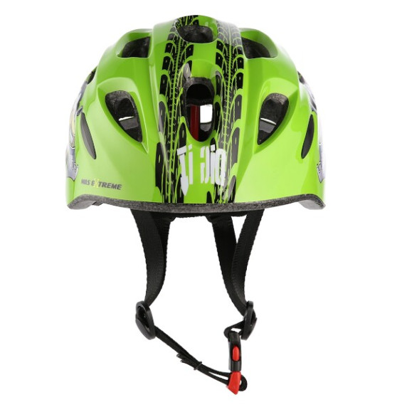 Prilba s blikačkou NILS Extreme MTW01 zelená