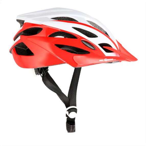MTW210 BÍLÁ-ČERVENÁ VEL.M (53-58 CM) HELMA NILS EXTREME