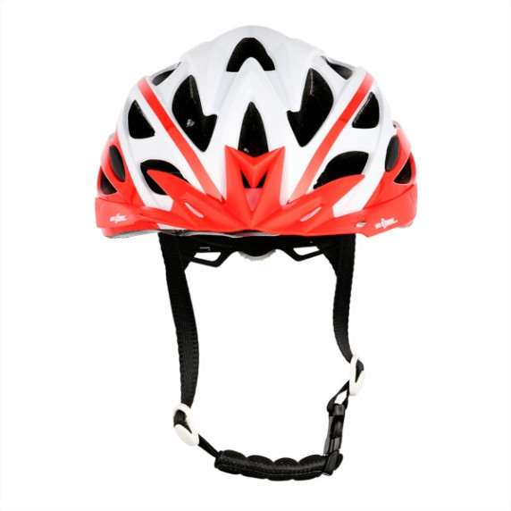 MTW210 BÍLÁ-ČERVENÁ VEL.M (53-58 CM) HELMA NILS EXTREME
