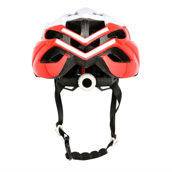 MTW210 BÍLÁ-ČERVENÁ VEL.M (53-58 CM) HELMA NILS EXTREME
