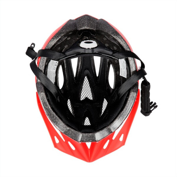 MTW210 BÍLÁ-ČERVENÁ VEL.M (53-58 CM) HELMA NILS EXTREME