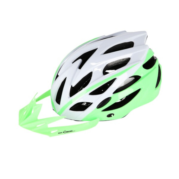MTW210 ŠEDÁ-ZELENÁ VEL.L (59-65 CM) HELMA NILS EXTREME