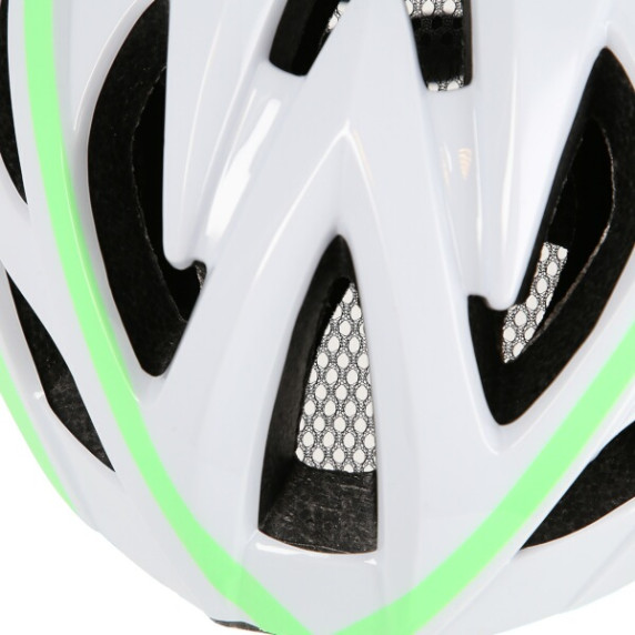 MTW210 ŠEDÁ-ZELENÁ VEL.L (59-65 CM) HELMA NILS EXTREME