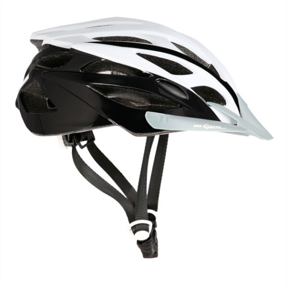 MTW210 BÍLÁ-ČERNÁ VEL.L (59-65 CM) HELMA NILS EXTREME