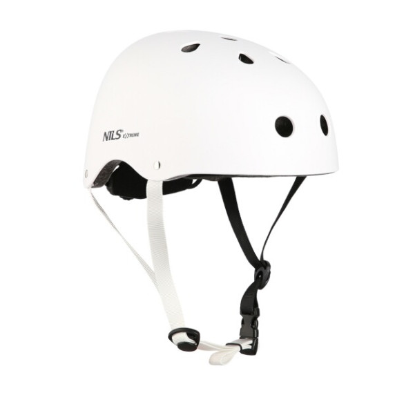 Cască protecție - NILS Extreme MTW001 - alb - mărime S (52-56 cm)