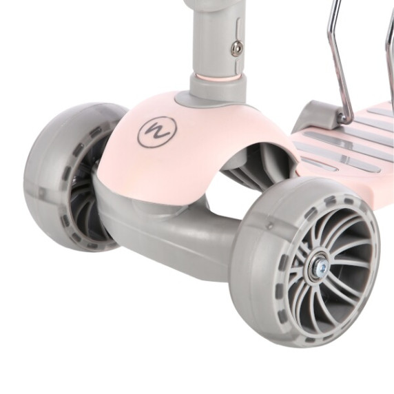 Detská kolobežka NILS Fun HLB808 2v1 ružová