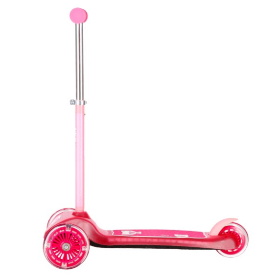 Trotinetă pentru copii - roz - NILS Fun HLB001 LED