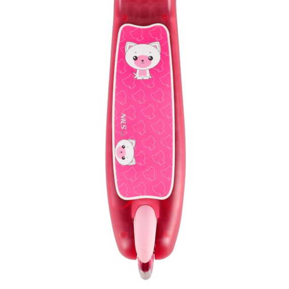 Trotinetă pentru copii - roz - NILS Fun HLB001 LED